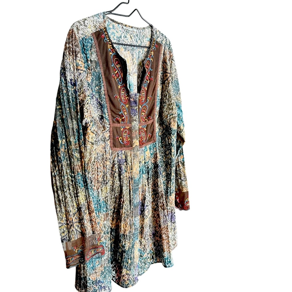 Coldwater Creek Multicolor Tunic Top
